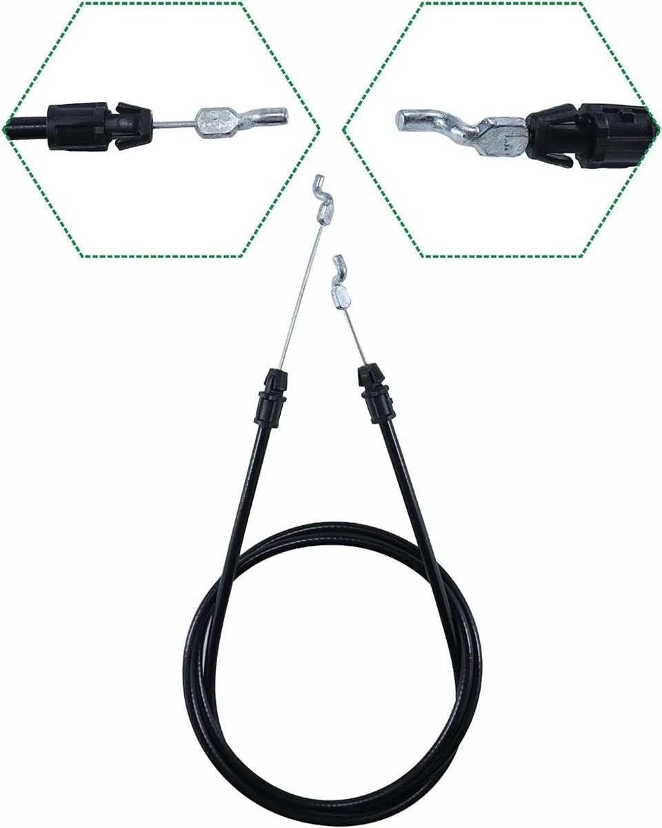 coil packed lawn mower cable